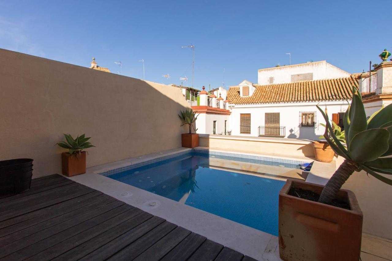 Alcazar Pool Villa By Valcambre Sevilla Bagian luar foto